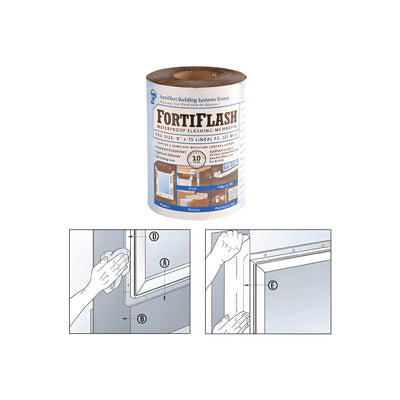 CRL 25 mil 9" x 75' Fortifiber FortiFlash® Waterproof Flashing