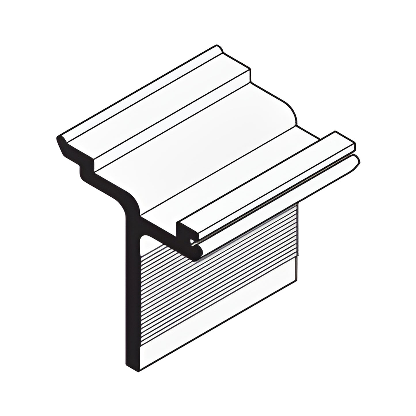 CRL-U.S. Aluminum Precast Sill Anchor 10-Pack - Door Sill Hardware