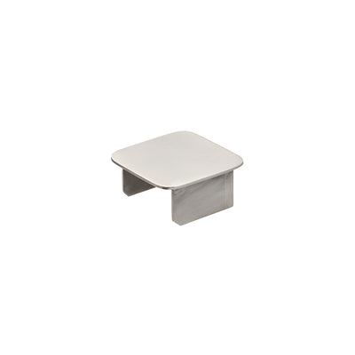 CRL Brushed Stainless 2" Square End Cap