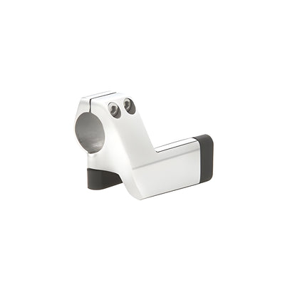 CRL Polished Stainless Laguna Double Roller Left Hand Door Stop for Top Tube