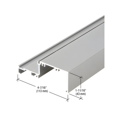 CRL-U.S. Aluminum Clear Anodized Flush Out Sill Mullion - 24'-2"