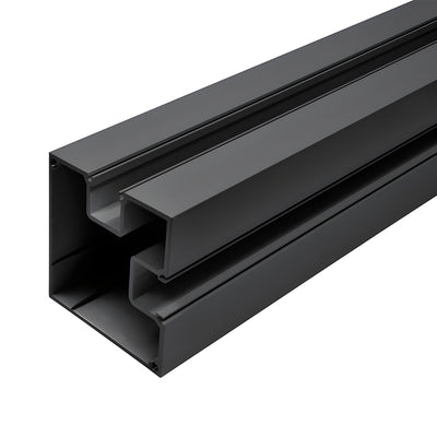 CRL 72" Matte Black Cielo Corner Post Only