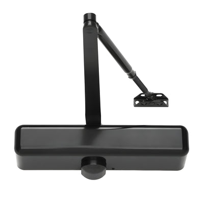 CRL Black Adjustable Spring Power Size 2 to 5 Surface Mount Door Closer