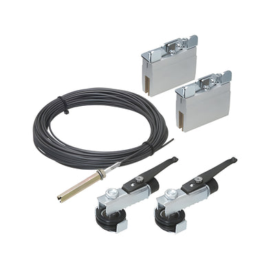 CRL50 Synchronizing Hardware Set for 5/16" to 3/8" Tempered Glass Doors