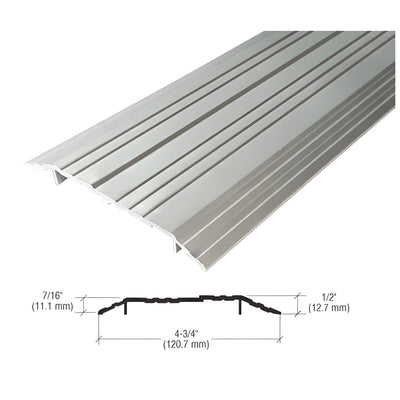 CRL-U.S. Aluminum Clear Anodized Standard Door 4-3/4" Threshold - 21'-4"