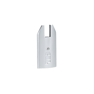 CRL Polished Stainless End Cap for 4" Tapered 1/2" Glass Wedge-Lock® Door Rail