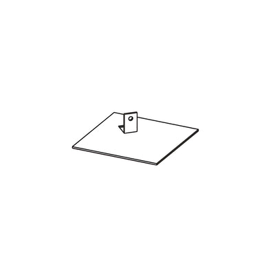 CRL-U.S. Aluminum Corner Closure Plate- 10/Pk