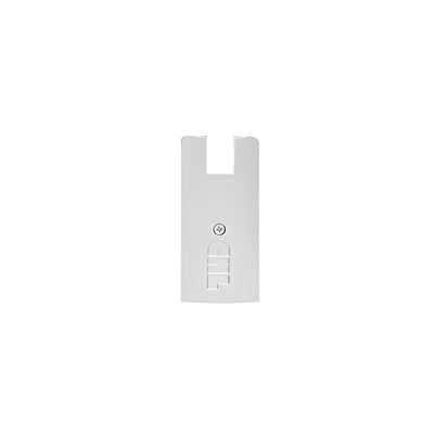 CRL Satin Anodized End Cap for 4" Square Wedge-Lock® Door Rail