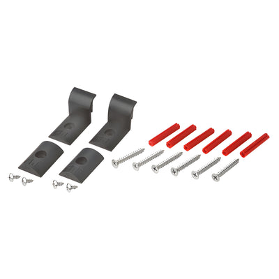 CRL Cottage Series Hardware Pack for Brite Anodized and Brushed Nickel Kits