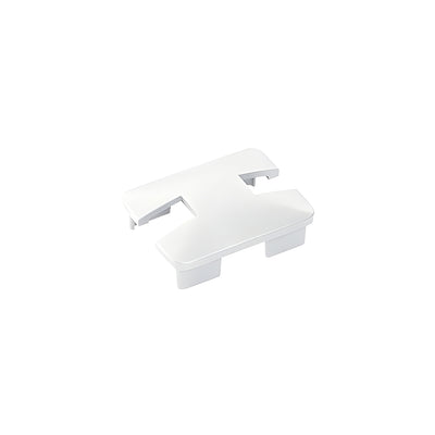 CRL Sky White Notched Cap for 180 Degree Center Post