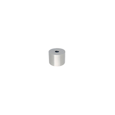 CRL 316 Brushed Stainless Clad Aluminum 2" Diameter by 1-1/2" Long Standoff Base