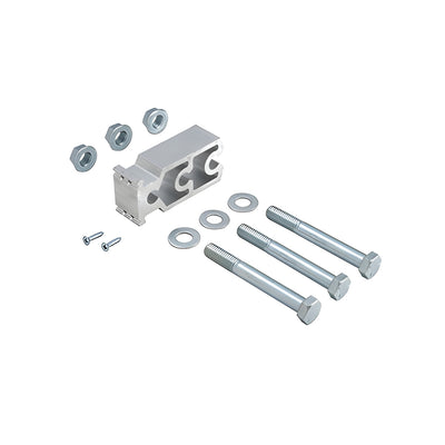 CRL-U.S. Aluminum Horizontal Jamb Mullion Shear Block and Bolt Package for Up to 10.8 PSI- 6/Pk