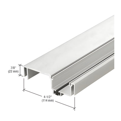 CRL-U.S. Aluminum Clear Anodized Female Expansion Mullion, Thermally Improved - 24'-2"