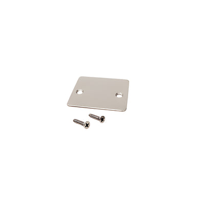 CRL Brushed Stainless End Cap with Screws