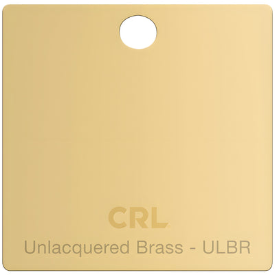 CRL Unlacquered Brass Color Chip