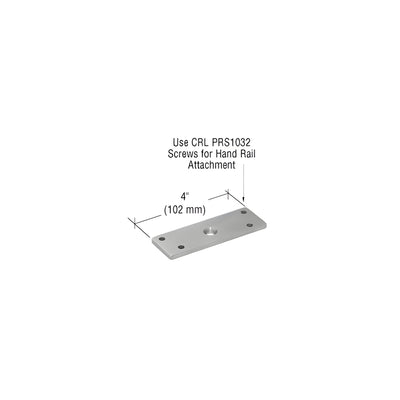 CRL Polished Stainless 180 Degree Post P-Series Flat Replacement Saddle