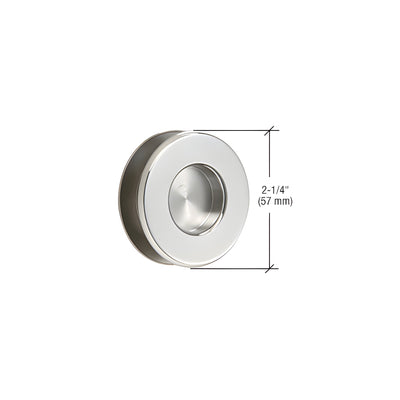 CRL Polished Stainless Steel Thru-Glass Pull Handle