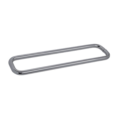 CRL Brushed Nickel 24" BM Series Back-to-Back Towel Bar Without Metal Washers