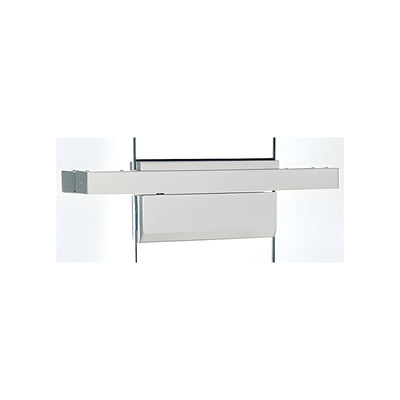 CRL Satin Anodized Single Floating Header for Overhead Concealed Door Closers for 36" Wide Opening