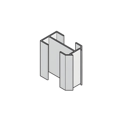 CRL-U.S. Aluminum Splice Sleeve- 5/Pk