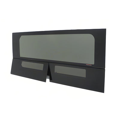CRL 2014+ OEM Design 'All-Glass' Look Ram ProMaster Van Vented Passenger Side Rear Quarter Panel Window 159” Extended Wheelbase
