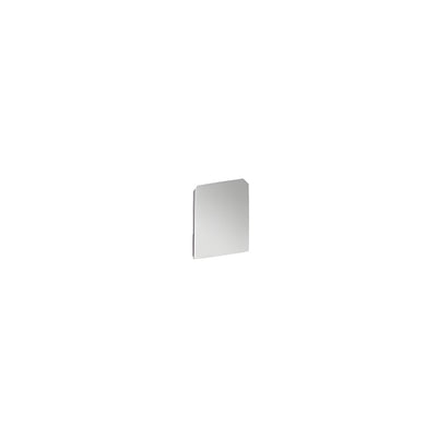 CRL Satin Anodized End Cap for WU1 Series Wet/Dry U-Channel