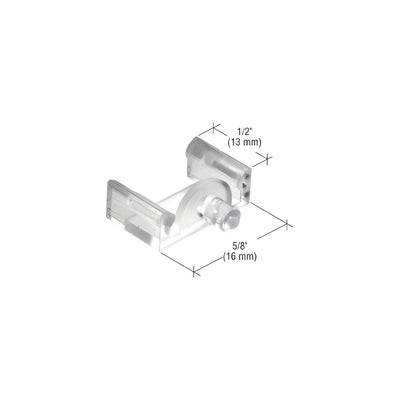 CRL Clear 5/8" x 1/2" Window Grid Retainers - Carded