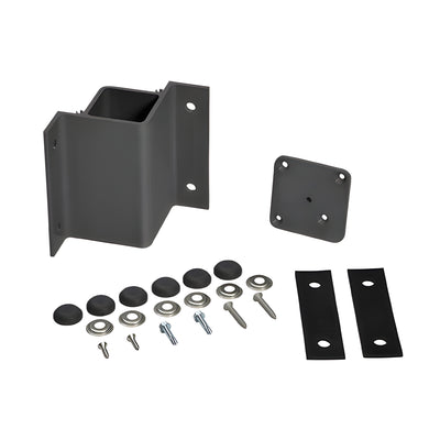 CRL Matte Black Inside 90 Degree Fascia Mount Bracket
