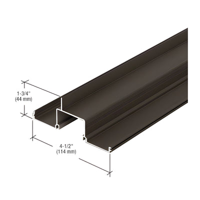CRL-U.S. Aluminum Bronze Black Anodized Stacking Head Insert - 24'-2"