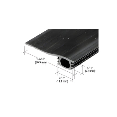 CRL Black 84" Vinyl 7/8" - 1-7/16" Adjustable Width Bug Strip