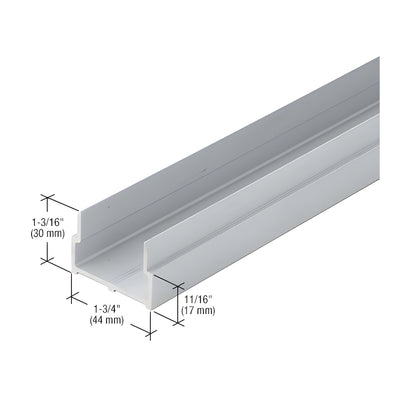 CRL-U.S. Aluminum Bulkhead Sill Shoe, Mill - 21'-6"