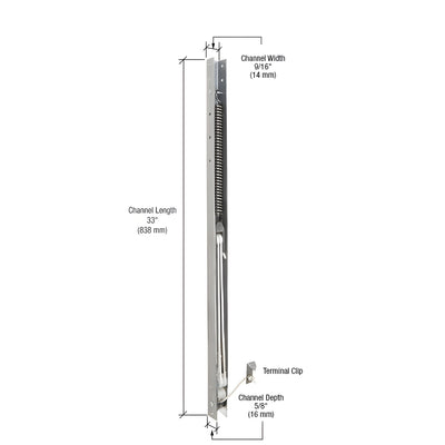 CRL 33" Window Channel Balance - 3250 or 32-5