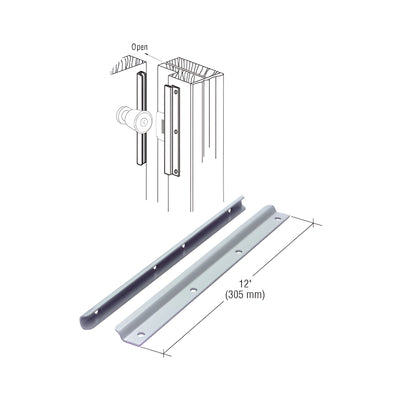 CRL 12" Gray Latch Guard