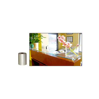 CRL 316 Brushed Stainless 3/4" Diameter by 1/4" Long Standoff Base
