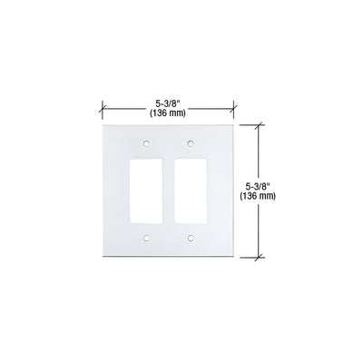 CRL Clear Double Designer Acrylic Mirror Plate