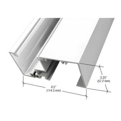 CRL-U.S. Aluminum White KYNAR® Paint Sill for 1" Glazing 2-1/4" x 4-1/2", Thermally Improved - 24'-2"