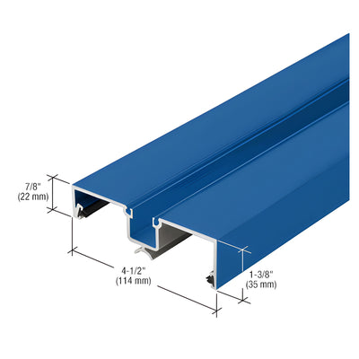 CRL-U.S. Aluminum Rotating Half Mullion, Custom Paint - 24'-2"