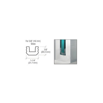 CRL 4" Setting and Centering Blocks for 15 mm Laminated Glass