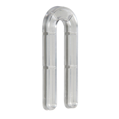 CRL Clear 1/4" x 3-1/2" Plastic Horseshoe Shims