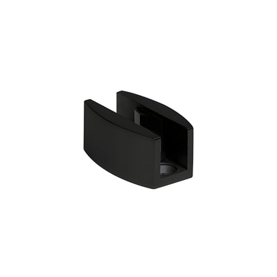 CRL Matte Black Laguna Series Adjustable Bottom Floor Guide
