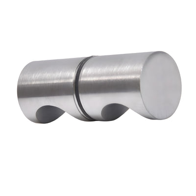 CRL Brushed Chrome Back-to-Back E-Z Grip Style Knobs