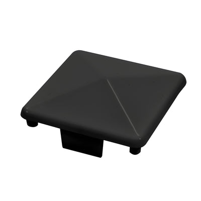 CRL Matte Black 1100 Series Post Top Cap for Posts