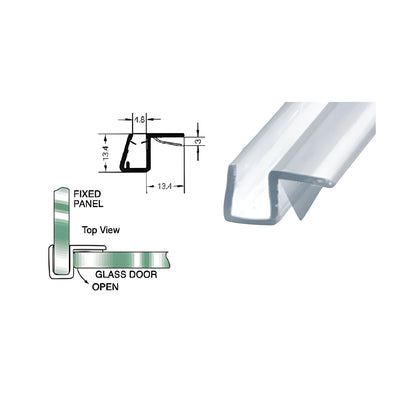 CRL 90º Strike Side Seal for 8 mm Glass