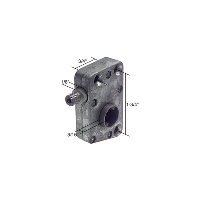 CRL Left Hand Window Slant Sill Operator 1-3/4" Screw Holes