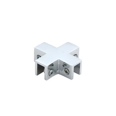 CRL Chrome 4-Way Angled Clamp
