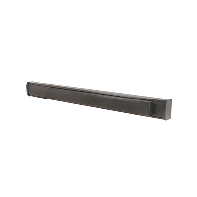 CRL Dark Bronze 36" Jackson® 1285 Push Pad Concealed Vertical Rod Right Hand Reverse Bevel Panic Exit Device