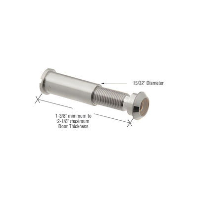 CRL Satin Chrome Standard Door Viewer