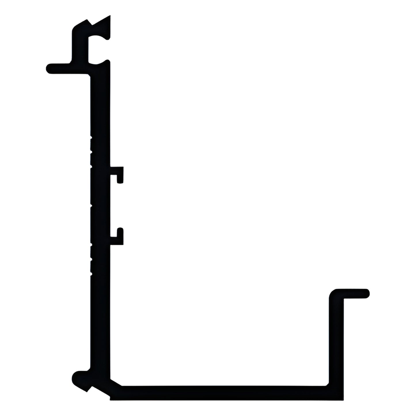 CRL-U.S. Aluminum Pressure Bar, No Thermal Isolator, Painted 24'-2"