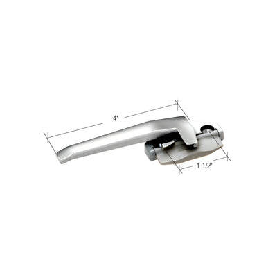 CRL Aluminum Left Hand Cam Handle with 1-1/2" Screw Holes