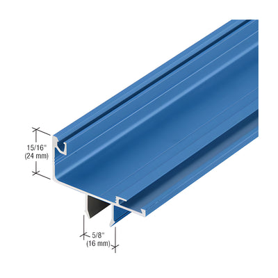 CRL-U.S. Aluminum Custom KYNAR® Paint Snap-In Sash-Gutter - 24'-2"